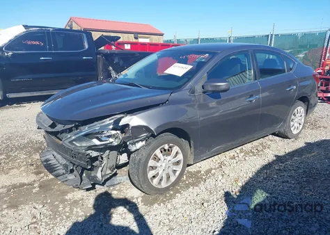 2018 Nissan Sentra S z USA, uszkodzony, nr VIN 3N1AB7AP2JY224920